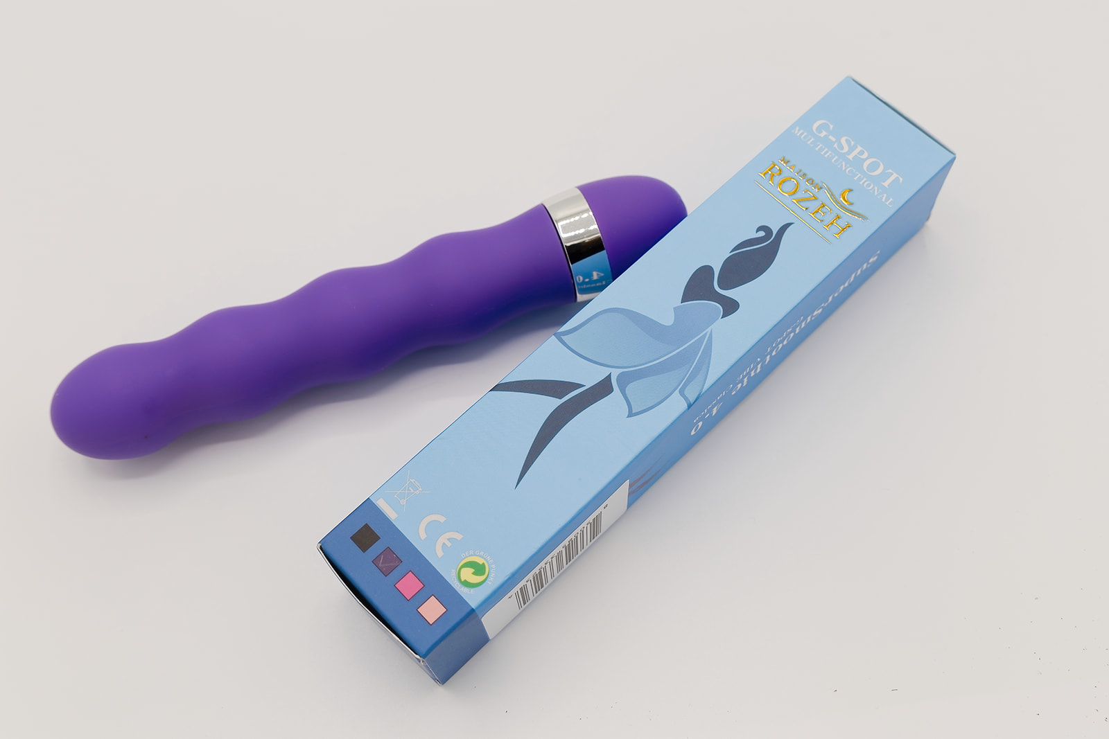 Maison Rozeh Purple /Pink water Proof Multi-frequency Bullet Vibrator - Image 2